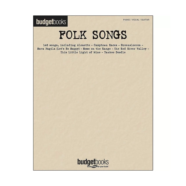 folk songs for piano sheet music with vocal & guitar