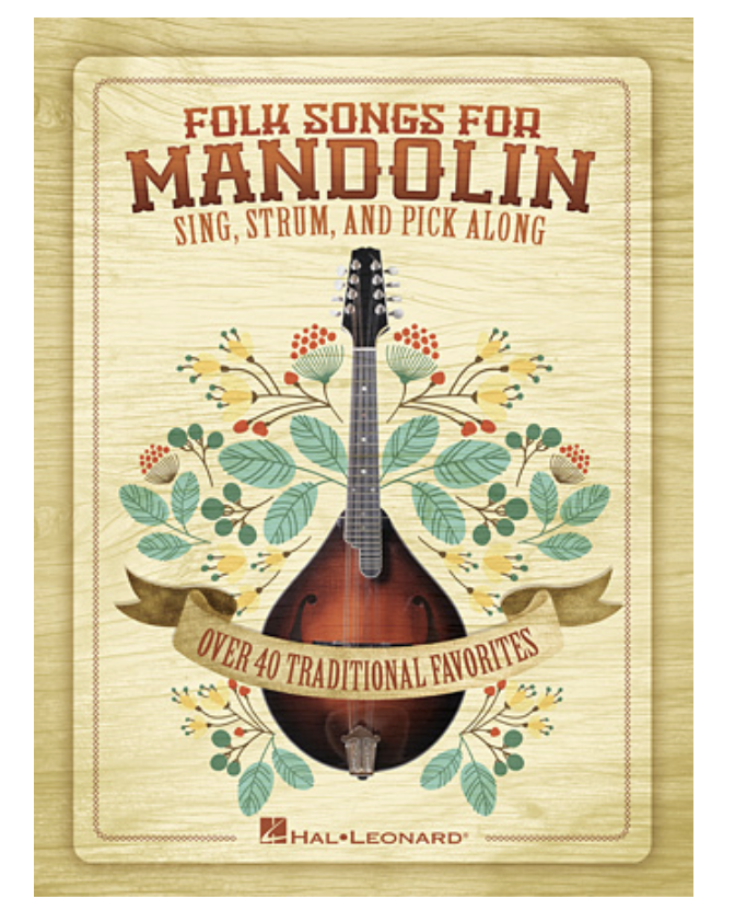 Folk songs for mandolin sheet music