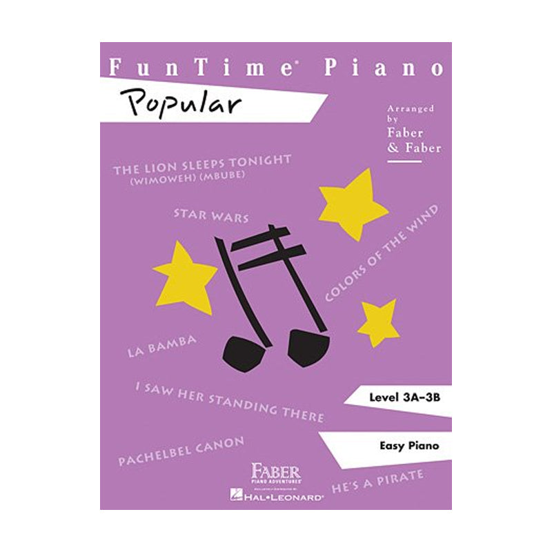 funtime piano sheet music from faber