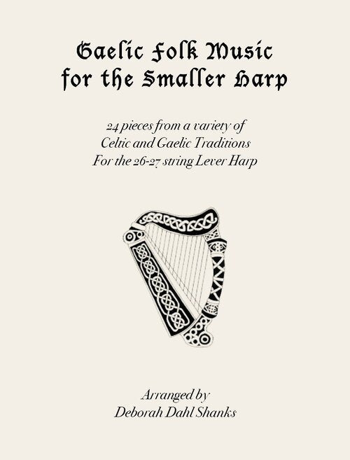 Gaelic folk harp sheet music for celtic