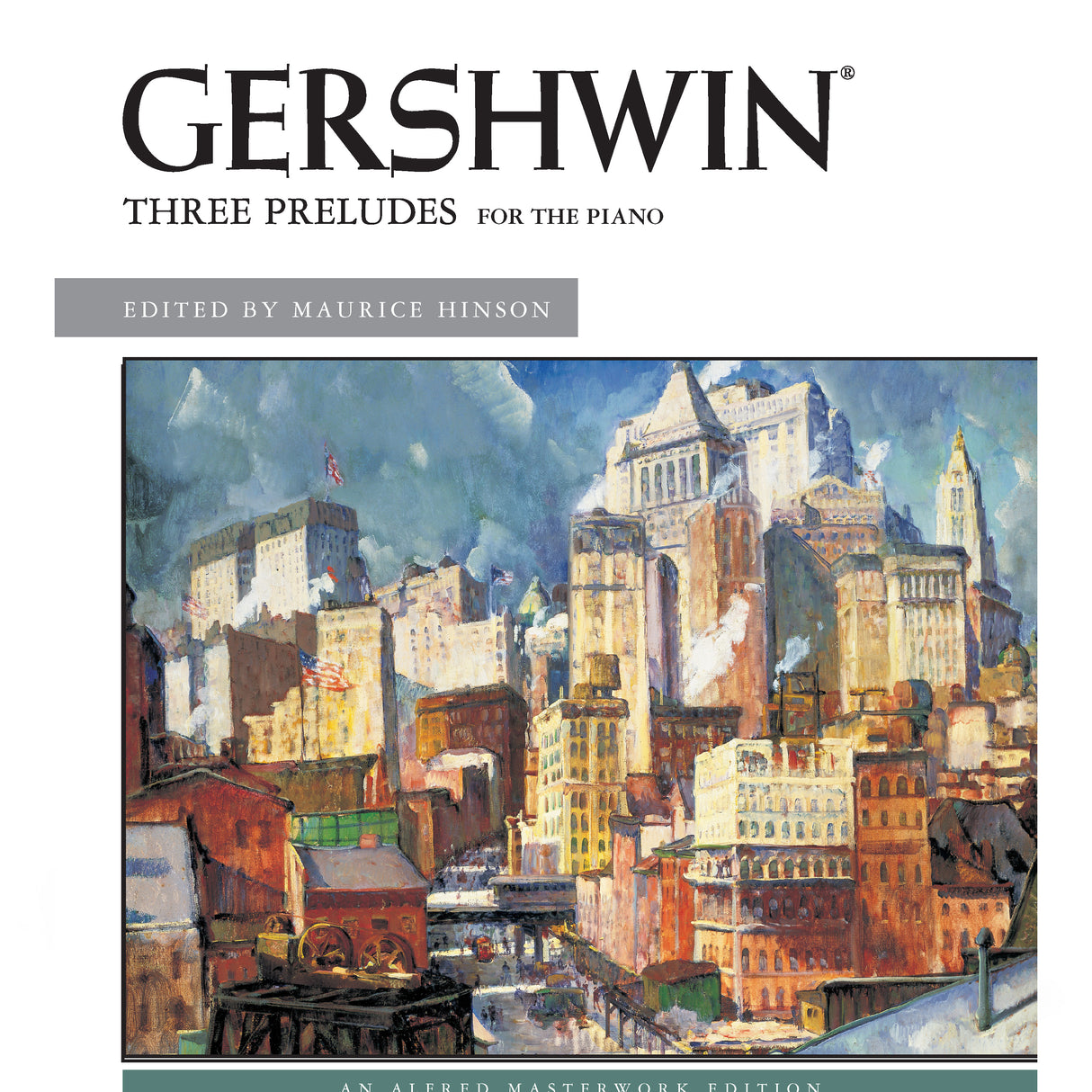 Gershwin 3 preludes for piano sheet music