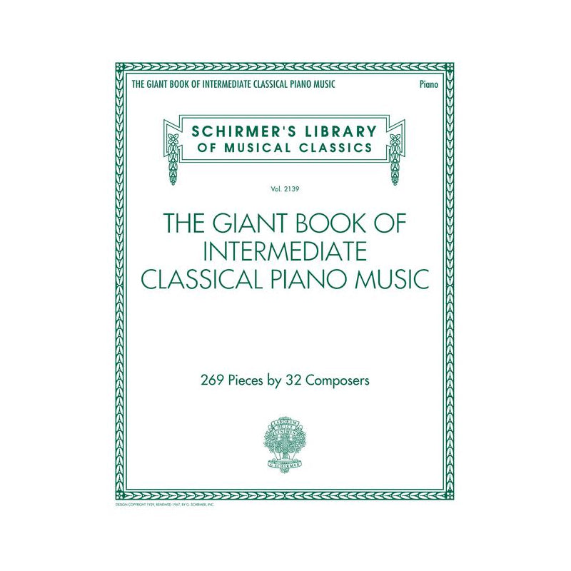 The Giant Book of Intermediate Classical Piano Music