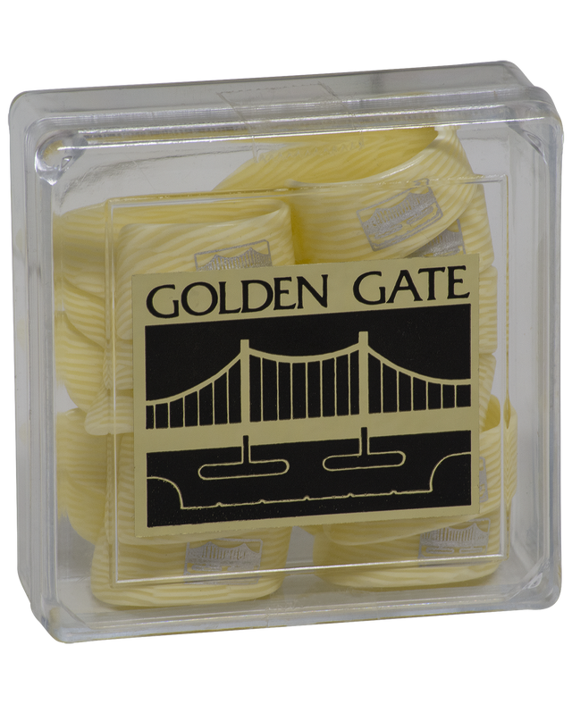 Golden gate thumbpick for guitars