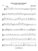 greats disney flute sheet music of jungle book songs