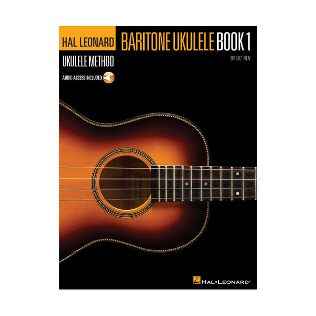 Hal Leonard baritone ukulele method book