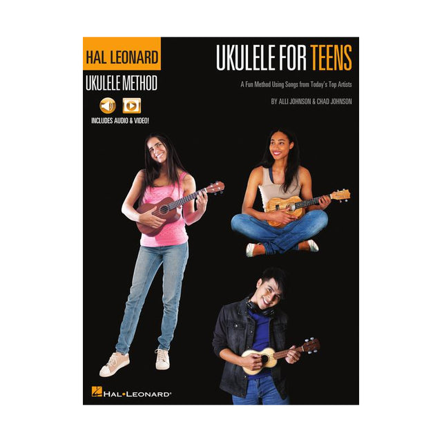 hal leonard ukulele method book for teens