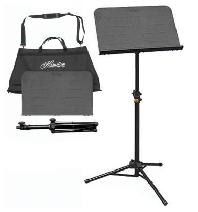 hamilton music stand with carrying stand