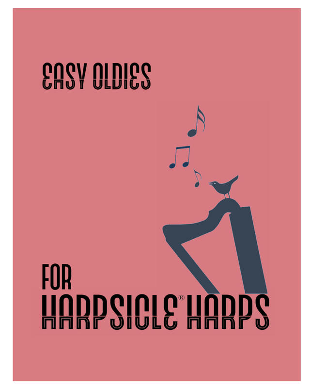 Harp sheet music of easy oldies