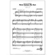 Here comes ther sun choir sheet music