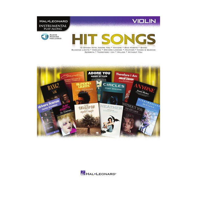 hit songs for violin sheet music