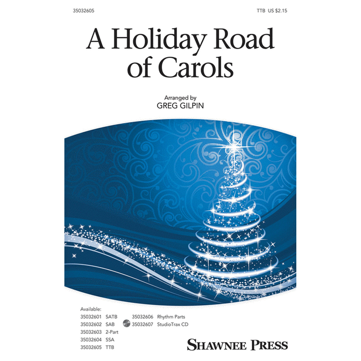 A holiday road of Christmas carols sheet music