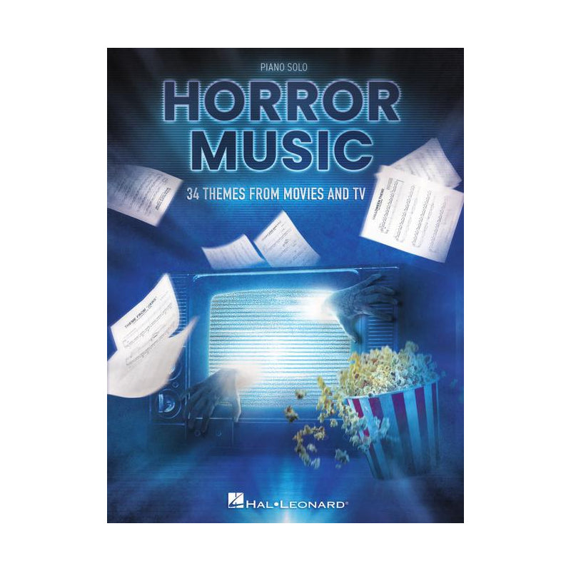 horror music for piano sheet music solo