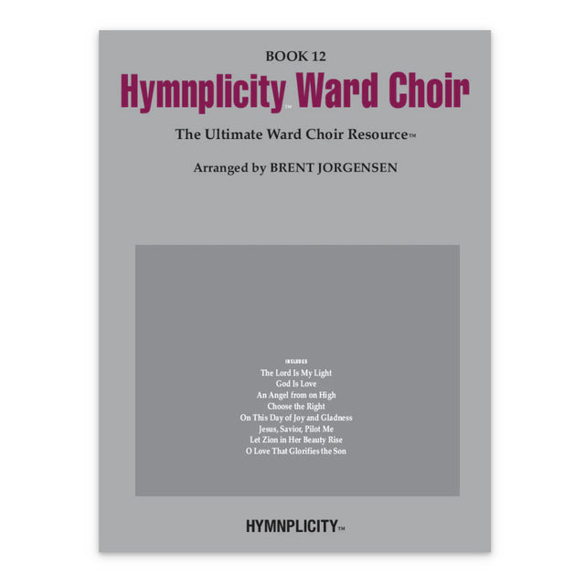 hymnplicity ward church choir book 12