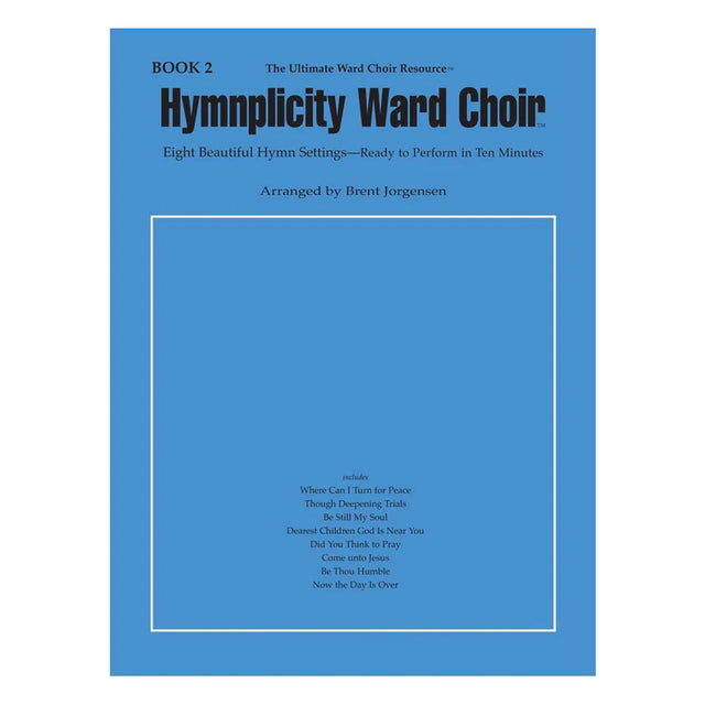 hymnplicity ward church choir sheet music book 2