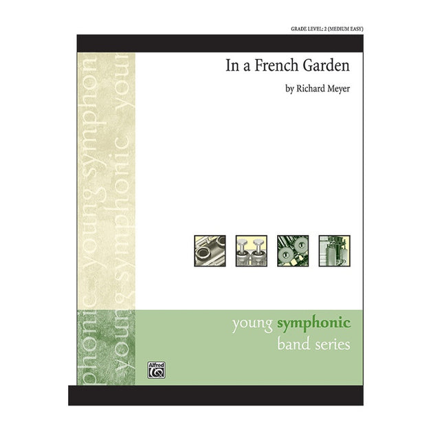 in a french garden by meyer band sheet music