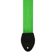 green seat belt guitar strap by souldier