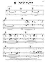 is it over now sheet music taylor swift for piano