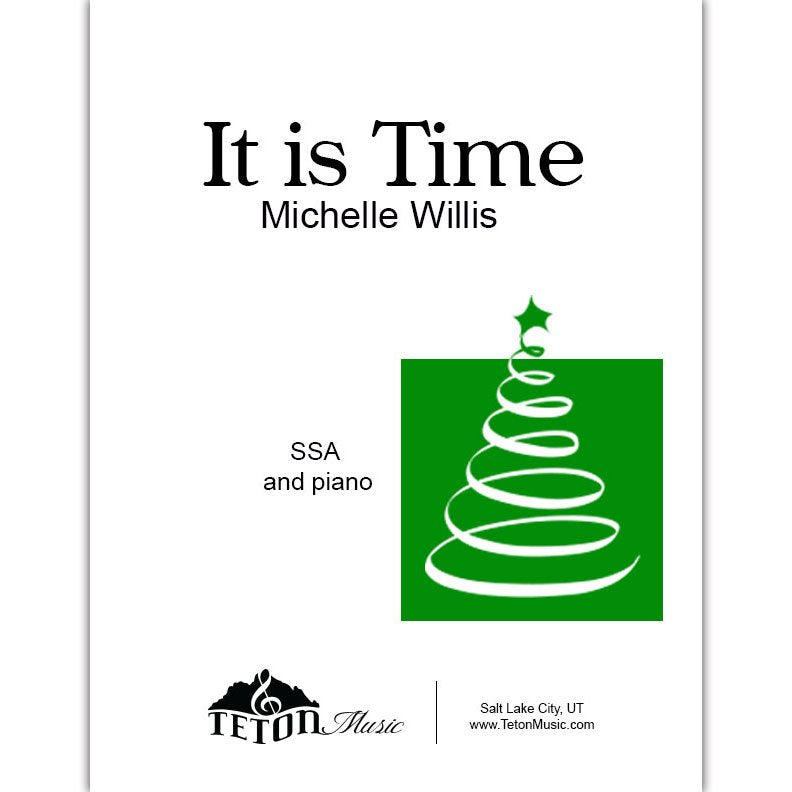 it is time christmas choir sheet music