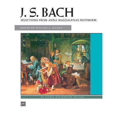 j.s bach piano sheet music of magdalenas notebook