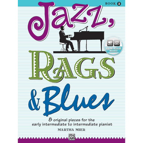 jazz rags and blues piano sheet music book 2