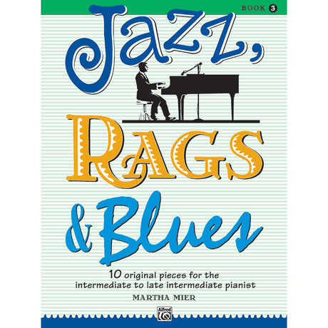 jazz rags & blues piano sheet music book 3