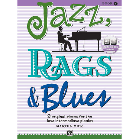 jazz rags & blues piano sheet music book 4