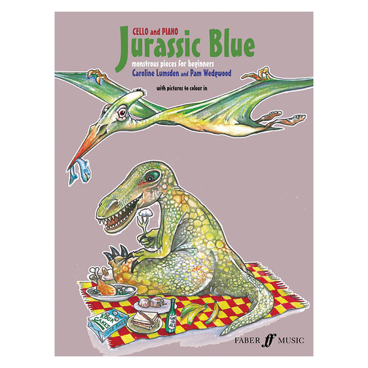 jurassic blue cello sheet music method book