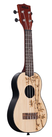 kala brand ukulele bamboo ukadelic