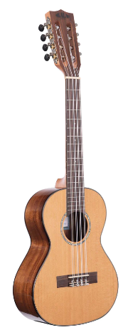 kala brand ukulele with cedar acadia tenor uke