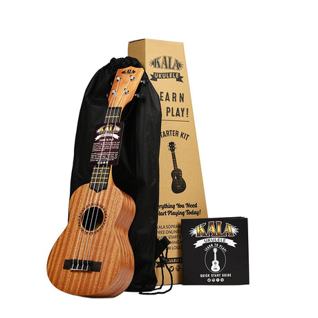 kala brand ukulele learn to play starter kit for concert size