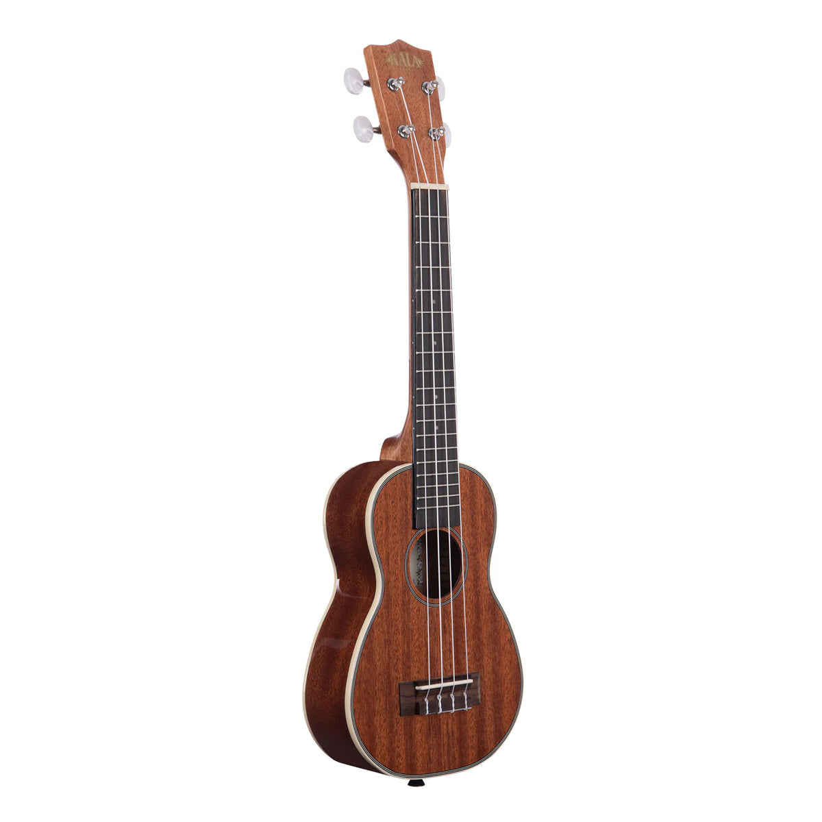 kala gloss mahogany long neck soprano ukulele