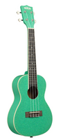 kala r20 green glitter concert ukulele