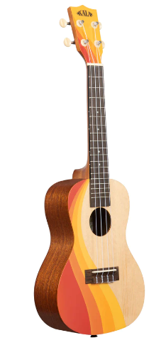 kala brand surf swell concert ukulele