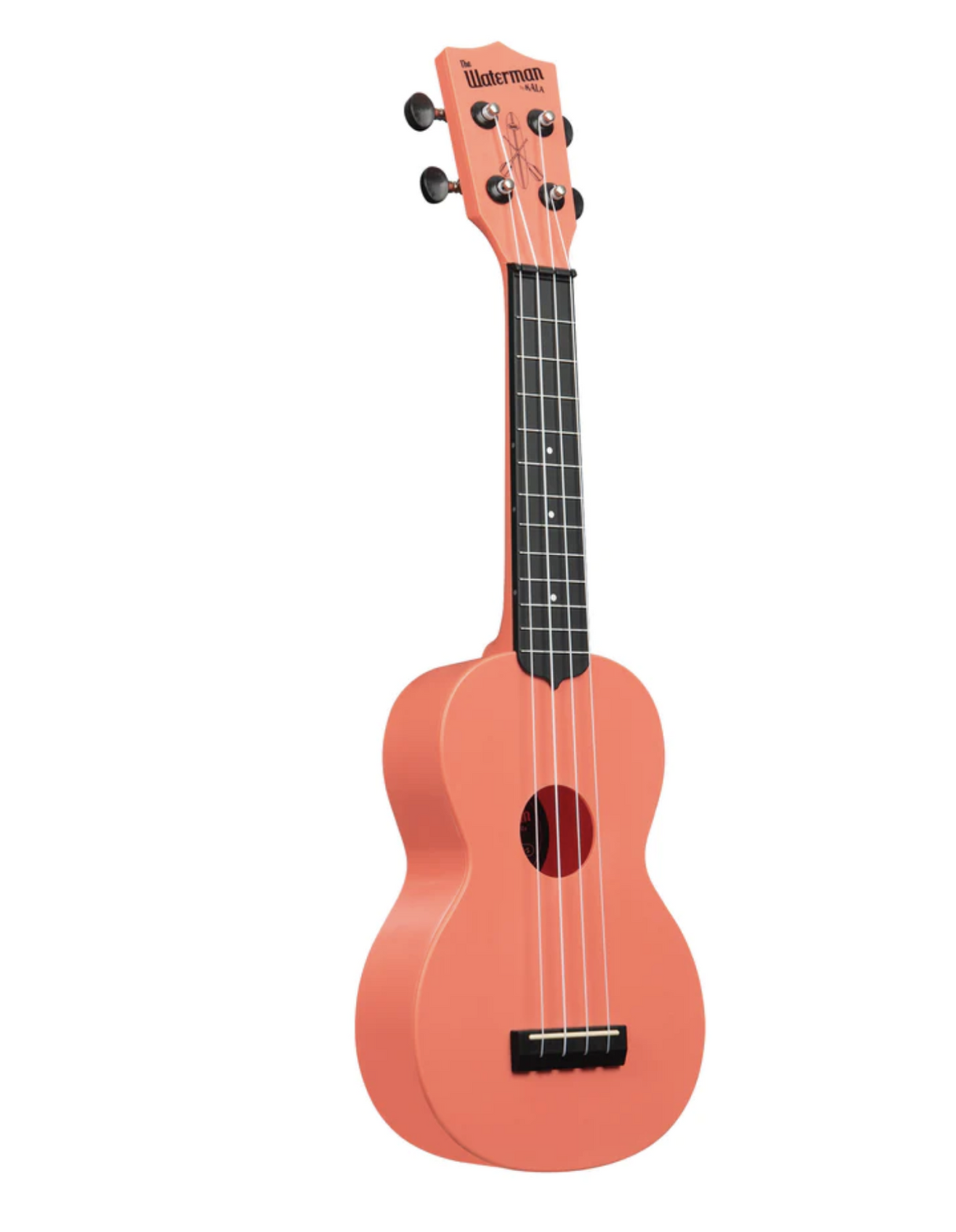 Kala Waterman Soprano Ukulele Pink Dusk