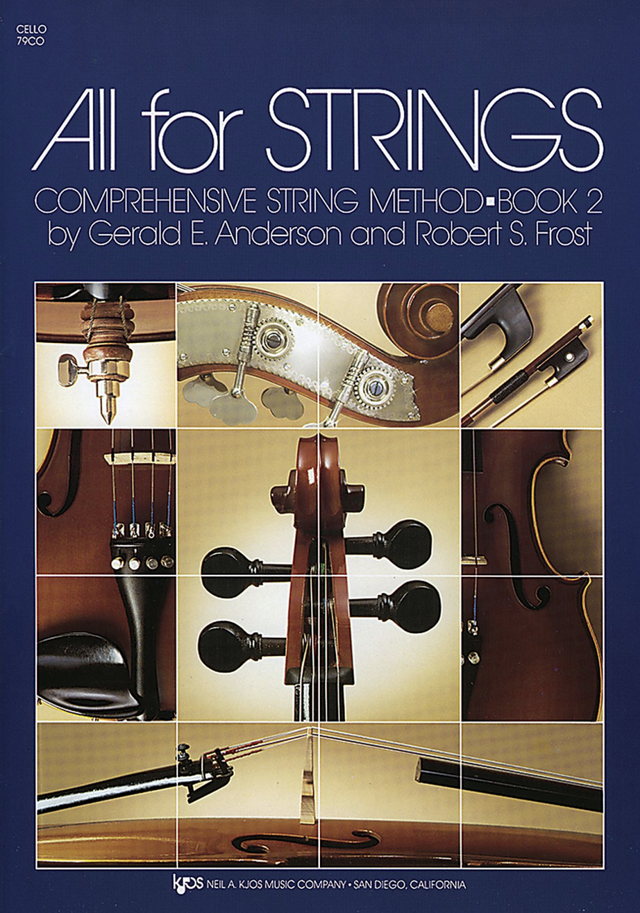 Learn to play cello sheet music from all for strings 2