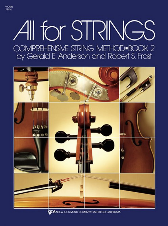 Learn to play violin sheet music from all for strings 2