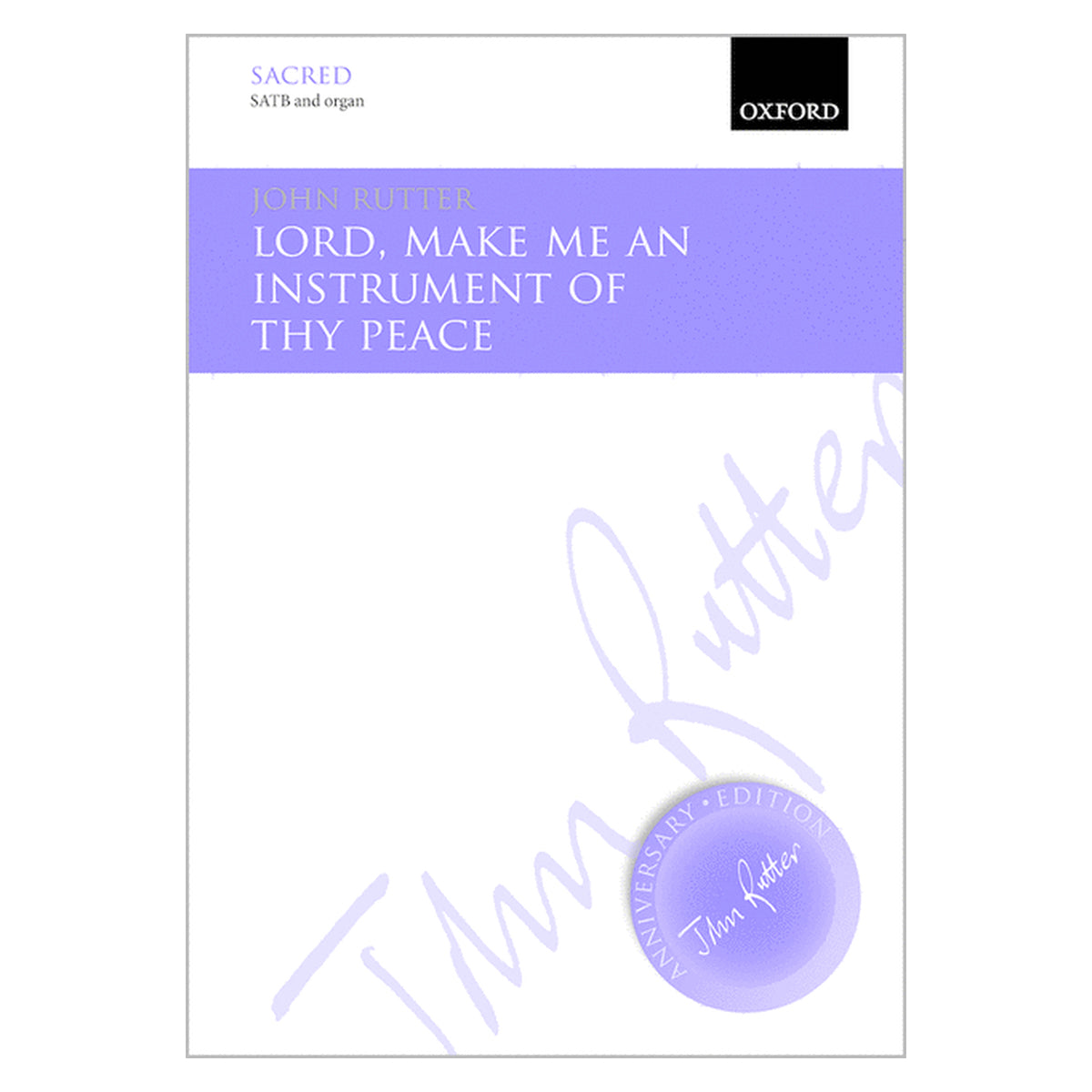 Lord Make Me an Instrument of Thy Peace