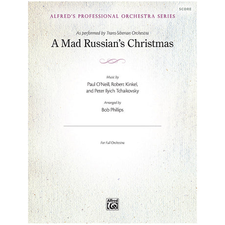 Trans-Siberian Orchestra Mad Russians Christmas sheet music for orchestra