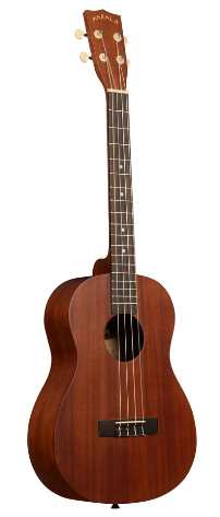 makala satin mahogany baritone from kala brand ukulele