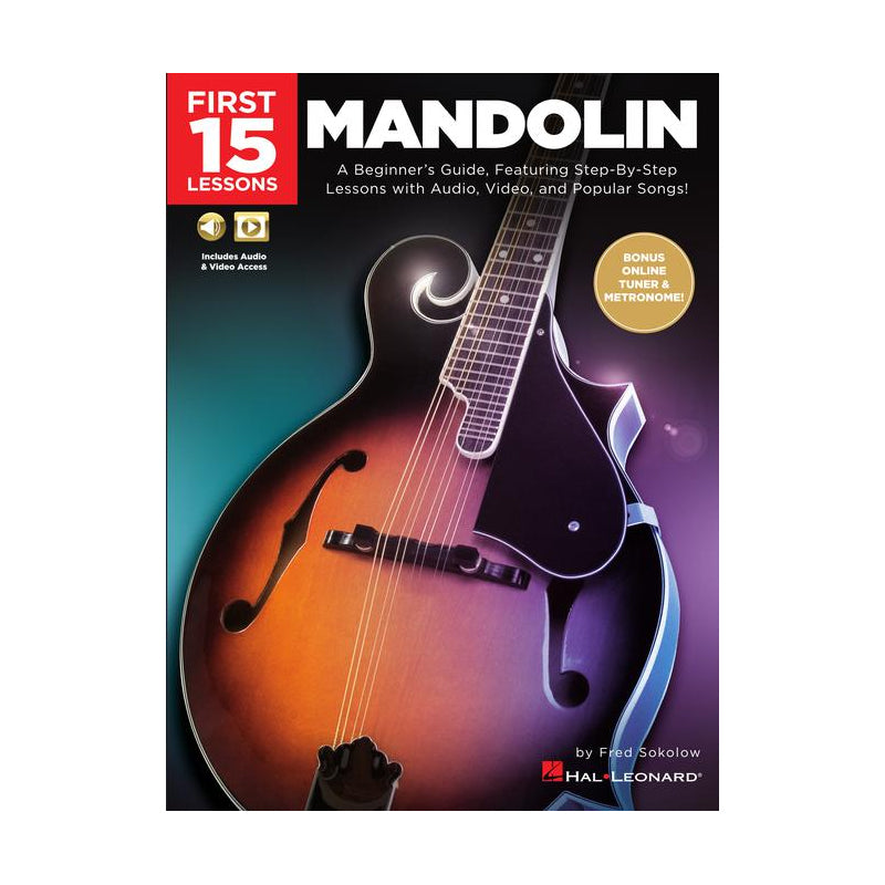 mandolin 15 first lessons method sheet music