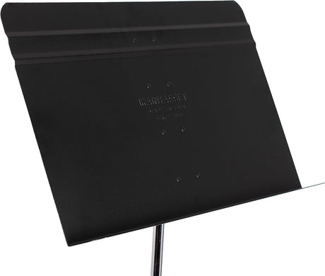 Close up of Manhasset music stand for school