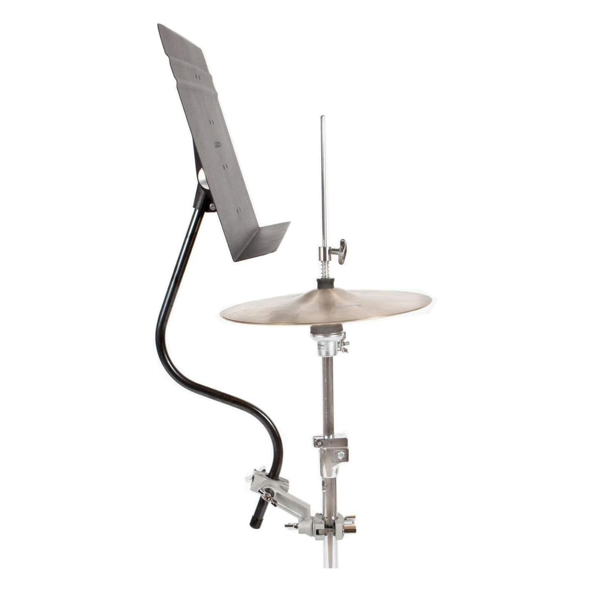 Manhasset High Hat Drummer Stand with Metal Desk