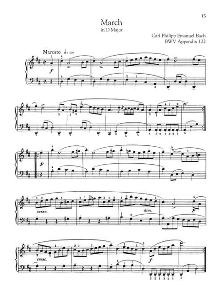 march in d major for piano sheet music