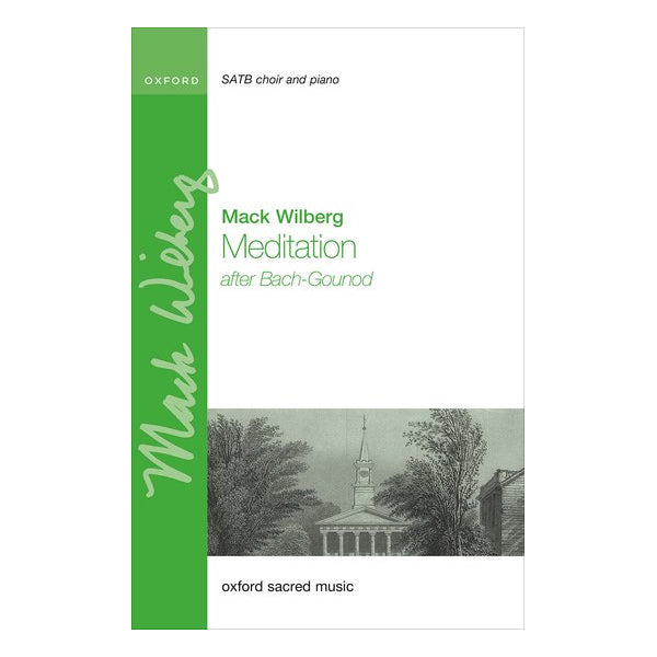 meditation by bach gounod and mack wilberg sheet music