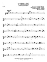 moana disney flute sheet music of i am moana