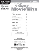 movie hits from disney flute sheet music