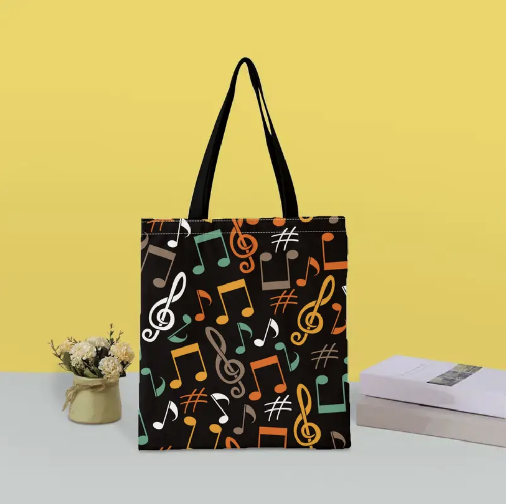 Music Notes Tote