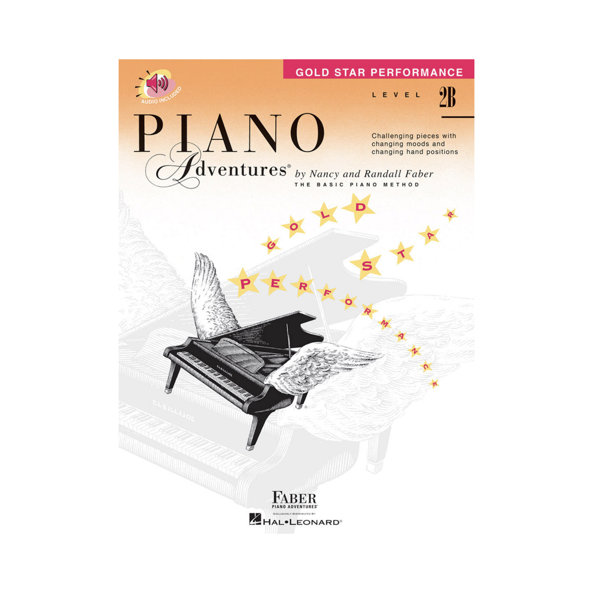 Aventures au piano Niveau 2B - Performance Gold Star avec audio en ligne