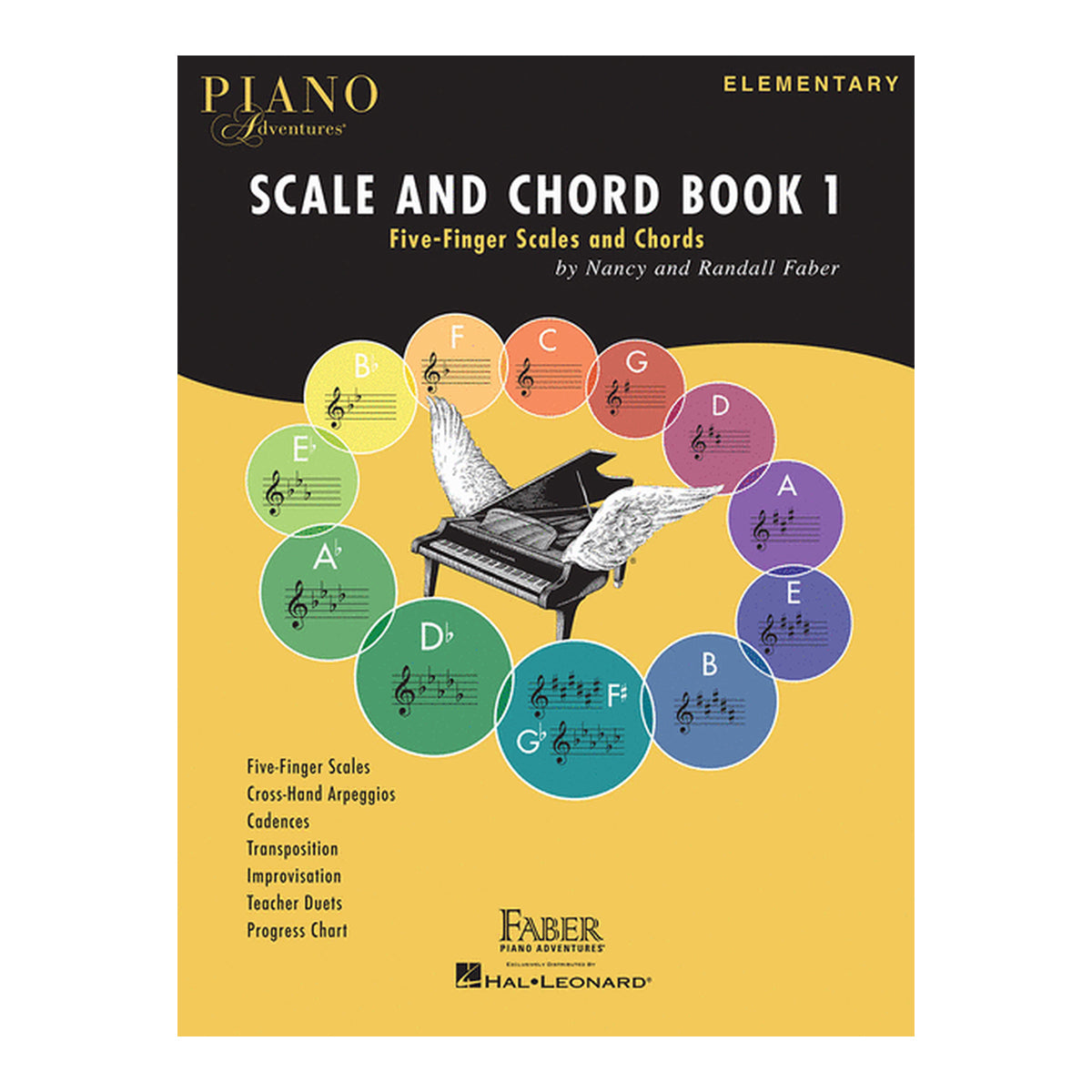 Piano Adventures Scale and Chord Book 1 Gammes et accords à cinq doigts