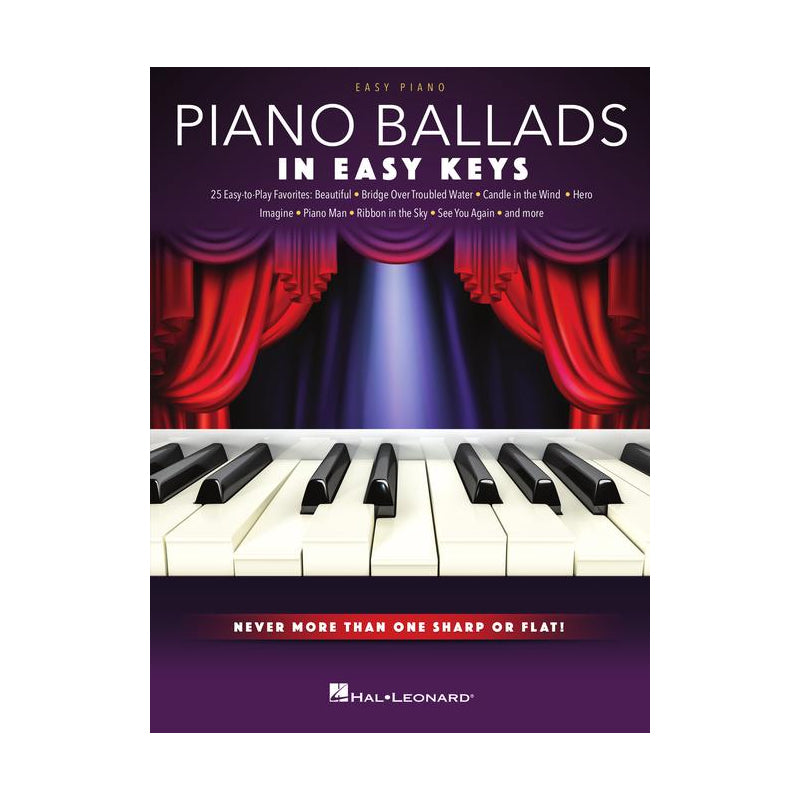 Ballades au piano – en tonalités faciles